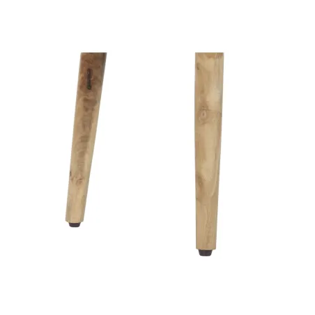 Банкетка Home ESPRIT Бежевый Разноцветный Древесина манго 113 X 35 X 45 CM